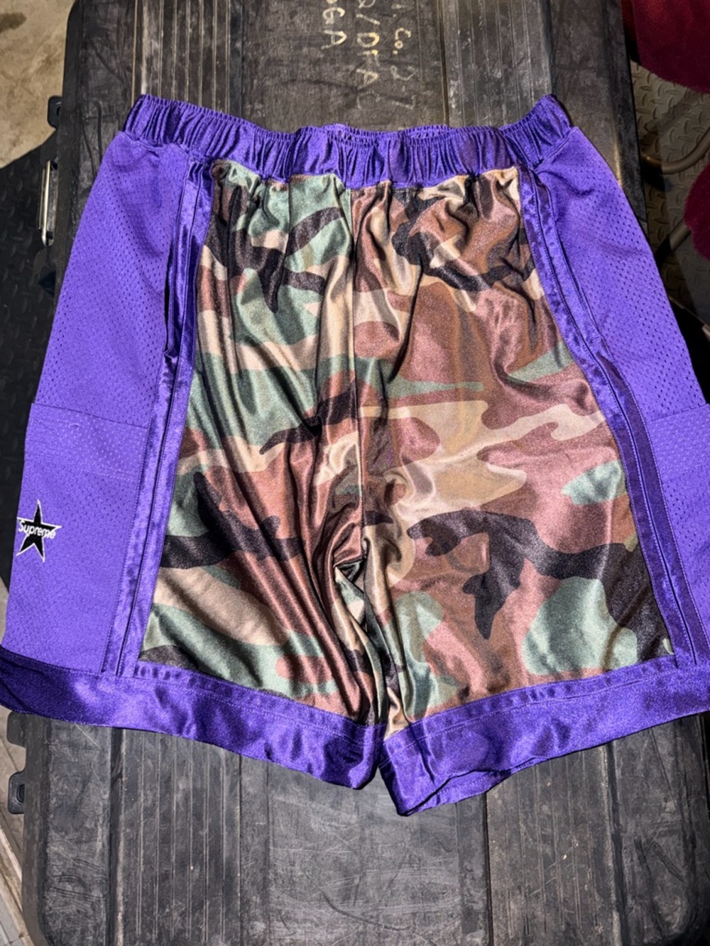 Supreme Purple Camo Men’s Shorts